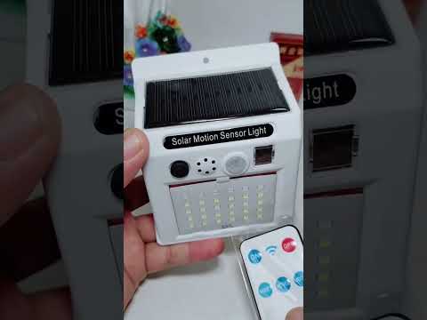 Solar Sound And Light Alarm Lamp#ytshorts #gadgets