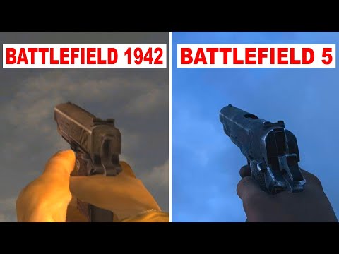 Battlefield 5 vs Battlefield 1942 - Weapon Comparison