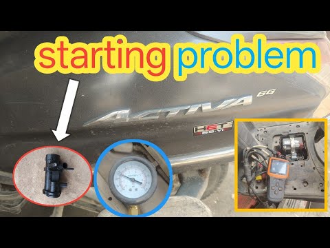 Activa BS6 HET starting PROBLEM//नया मॉडल स्कूटर स्टार्ट ना हो पर कैसे सही करें एक्टिवा