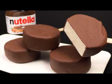 Hausgemachtes Nutella-Eis! Nur 3 Zutaten