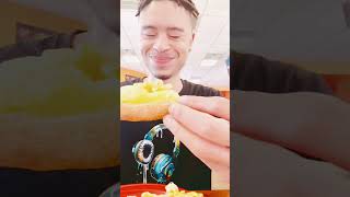 Me eating cici pizza yesterday