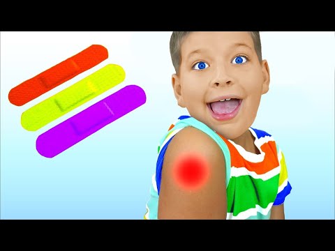 The Boo Boo Story | Nursery Rhymes & Kids Songs with Max and Daddy