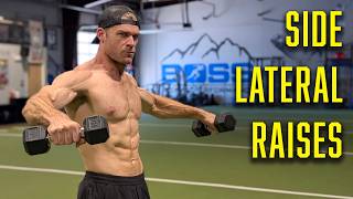 How To Perform Dumbbell Side Lateral Raise | Shoulders Exercise Tutorial