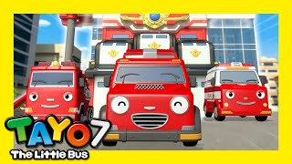🚌タヨ 第7 シーズン 第3話 l レスキュー隊は街のヒーロー1 l ちびっこバス タヨ