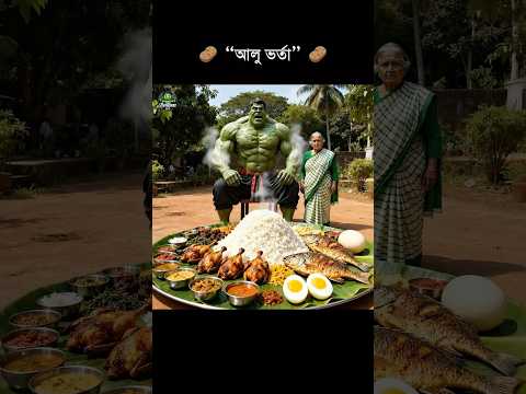 হাল্কের আলু ভর্তা অভিযান 🥔 Hulk Brings the Ultimate Potato | Funny Epic Fail