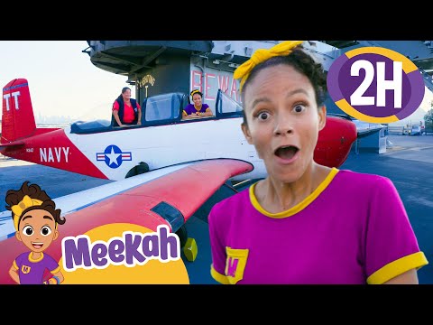 Meekah Flies Her Own PLANE! | Blippi and Meekah Best Friend Adventures | Educational Videos for Kids