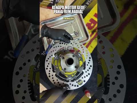 kenapa moge atau motor besar pakai rem jenis radial #shorts #trending