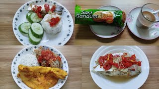 MENU DIET NO MINYAK - TINGGI PROTEIN