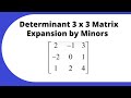 Determinants of 3x3 Matrices