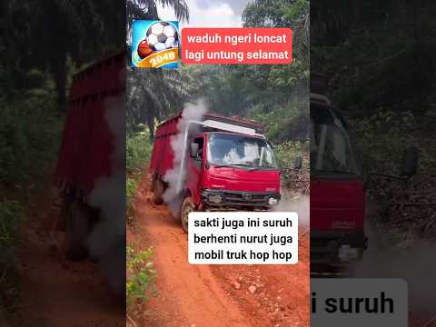 Detik2x sopirnya sampai loncat.#fpy #trukoleng #viral #shorts