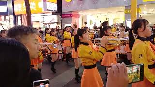 20251218 京都橘高校吹奏樂部(橘色惡魔) 西門町踩街 #橘色惡魔 #翡翠騎士 #農大二高 #橘高校