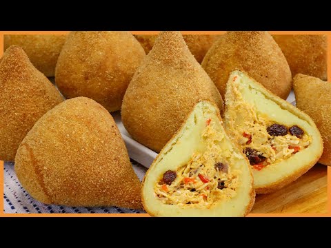 COXINHA ESPECIAL DE NATAL I O SALGADO PERFEITO PARA O FIM DE ANO I FÁCIL I DELICIOSO