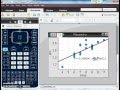 Creating Scatter Plots and Best-Fit Lines with TI Nspire