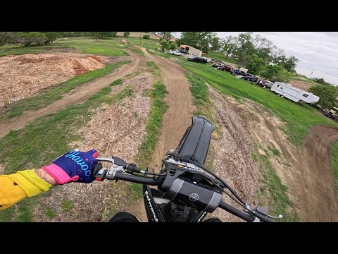 First Practice of the Season | Cased the Step-Up in 3rd Gear! (YZ250)