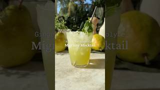 Migraine Mocktail: 🫚🍐Ginger Pear Electrolyte #recipe #easyrecipe #drinkrecipes #migraine #mocktail