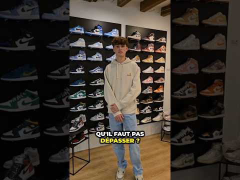 🚨son école impose du rose, son père lui donne carte blanche #sneakershopping #sneakers #shopping