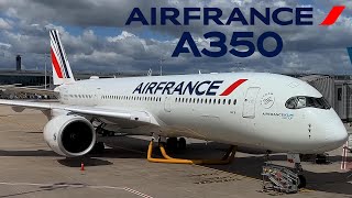 Air France Airbus A350  🇺🇸 Miami MIA - Paris CDG 🇫🇷  [FULL FLIGHT REPORT]  Economy Class + Lounge