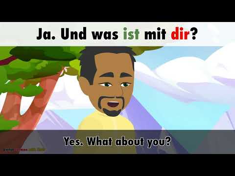 Learn German | Long time no see!  | Dialogue in German with subtitles