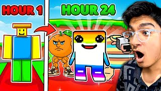 I Spent 24 HOURS in Steal a Brainrot in Roblox!