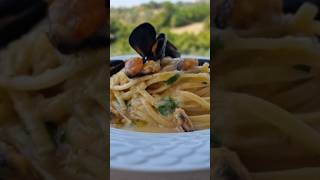 PASTA CON LE COZZE 🍝 Super Cremosa con la Crema di Patate!  #ricettefacili #cucinafacile #food