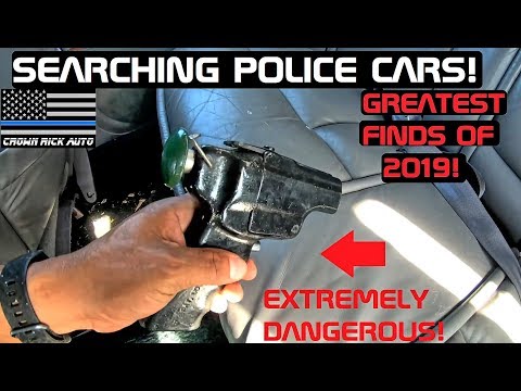 Searching Police Cars! Greatest Finds of 2019! Crown Rick Auto