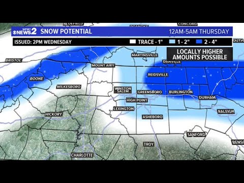 Weather Channel Winston Salem North Carolina 12 21