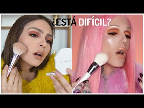 Intenté seguir un tutorial de Jeffree Star | Anna Sarelly