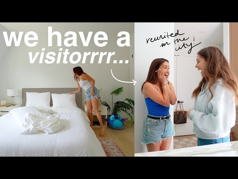 vlog: JARA REUNION! setting up the guest bedroom for Jill!
