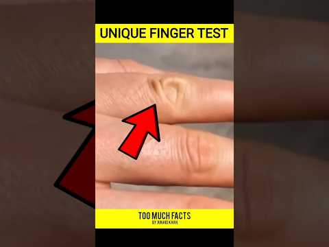 Try This New Finger Test | TooMuchfacts