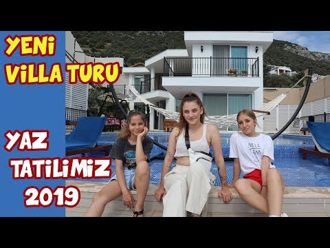 YENİ VİLLA TURU | YAZ TATİLİMİZ 2019 | HAVUZDA ISLAK ŞAKA - Babishko Family