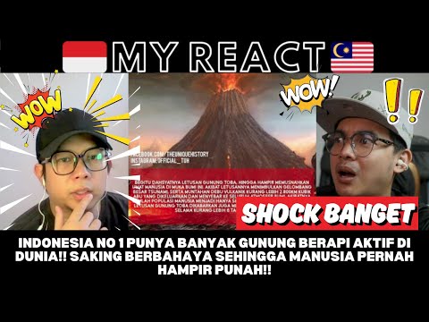 INDONESIA NO 1 PUNYA BANYAK GUNUNG BERAPI AKTIF DI DUNIA!! SAKING BERBAHAYA SEHINGGA MANUSIA