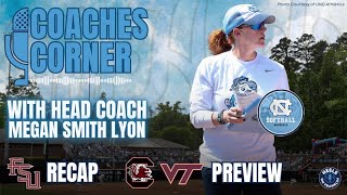 Carolina Softball: Coaches Corner with Head Coach Megan Smith Lyon