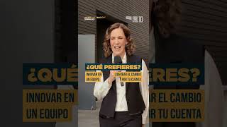 Antes de la acción Marisa nos respondió si prefiere un pitch perfecto o un producto impecable