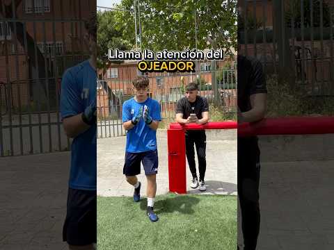 Llama la atención de los ojeadores de fútbol #arqueros #futbol #porterosdefutbol