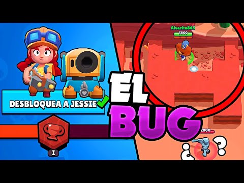 DESBLOQUEAMOS A JESSIE EN LA CUENTA PEQUE *APROVECHAMOS EL BUG* | Brawl Stars