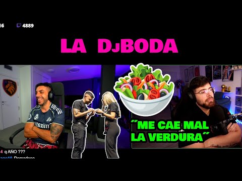DjMaRiiO INVITA A LA COBRA A LA DjBODA PERO NO QUIERE ENSALADA