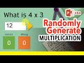 VBA for PowerPoint: Multiplication Game