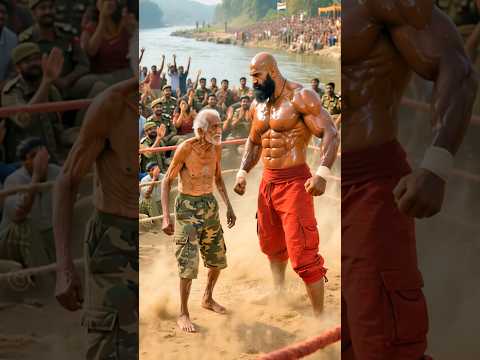 ๐ด Grandfather Becomes ๐คผโโ๏ธ fighter with Army son's support