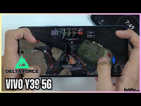 Vivo Y39 5G Fortnite Mobile Gaming test | Snapdragon 4 Gen 2, 120Hz Display