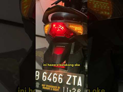 lampu sein hazard 🚨  #jonsikaye #beatmodifikasi #beatdeluxe