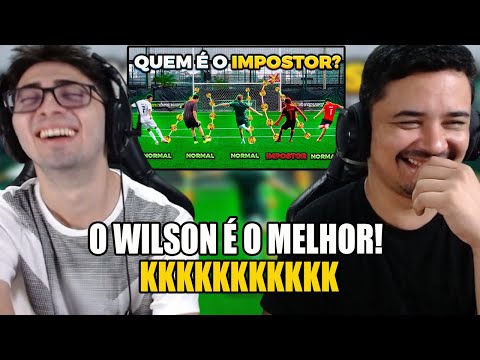 IMPOSSÍVEL DESCOBRIR QUEM CHUTOU PRA ERRAR com DETETIVES 🕵️ ft. GOLEIRO WILSON 😱 | Periódico REACT