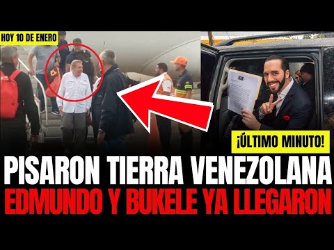 ¡Última Hora! Golpe Historico "Edmundo y Bukele llegan a Venezuela"