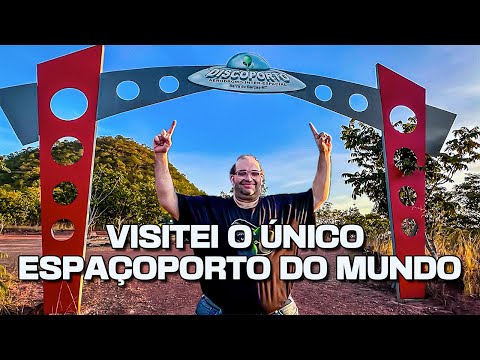 SERJÃO FOGUETES VISITA ESPAÇOPORTO DE ALIENÍGENAS: O Que Ele Encontrou?