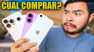 iPhone SE vs Mini vs Normal vs Plus vs Pro vs Pro Max 😳 ¿Cuál comprar?