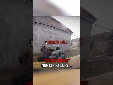 Terrifying experience‼️🤯 #military #army #mortar #war