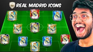 Full Real Madrid Squad But With Icons Only!