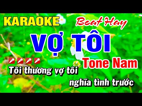 Karaoke Vợ Tôi Mạnh Quỳnh – Nhạc Sống (Beat Hay) Tone Nam | Hoài Phong Organ
