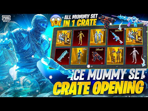 ICE Mummy Set Crate Opening | I Got Mummy Selection Pack In 60 UC 😍 | PUBGM