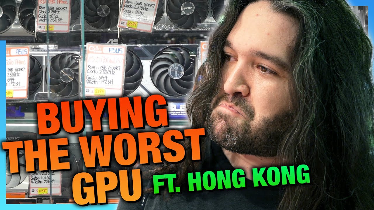 Willingly Buying the Worst Current GPU - RTX 5050 Hunting in HONG KONG