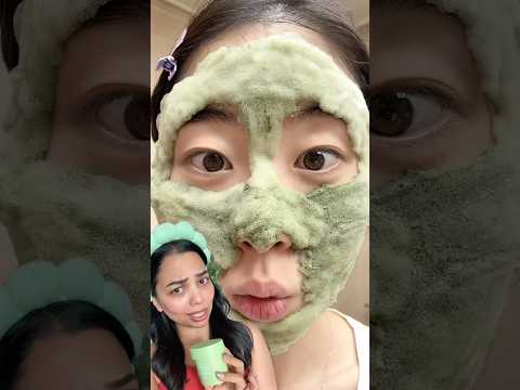 Mold mask?? Nah Holi basil bubble deep mask!! Ib @ heylina